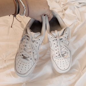 white nike air force ones